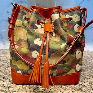 NWOT Dooney & Bourke Duck Dynasty Drawstring